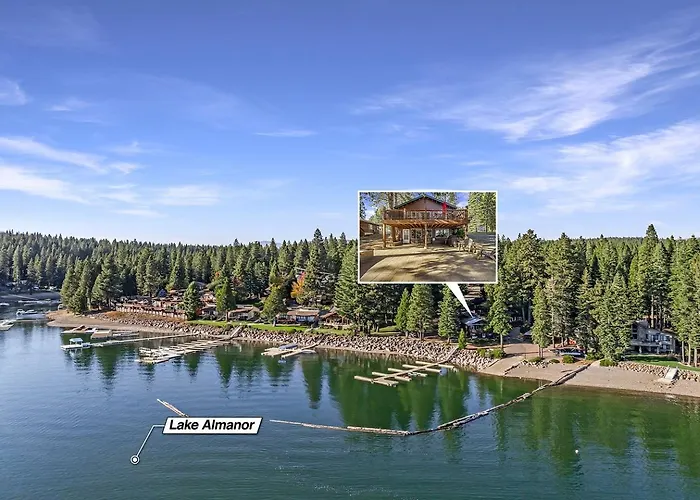 Gorgeous Secluded Cabin With Amazing Views In Lake Almanor, California